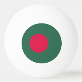 vlag van Bangladesh Pingpongbal