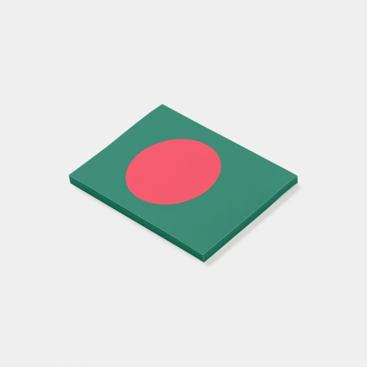 Vlag van Bangladesh Post-it® notes (Schuin)