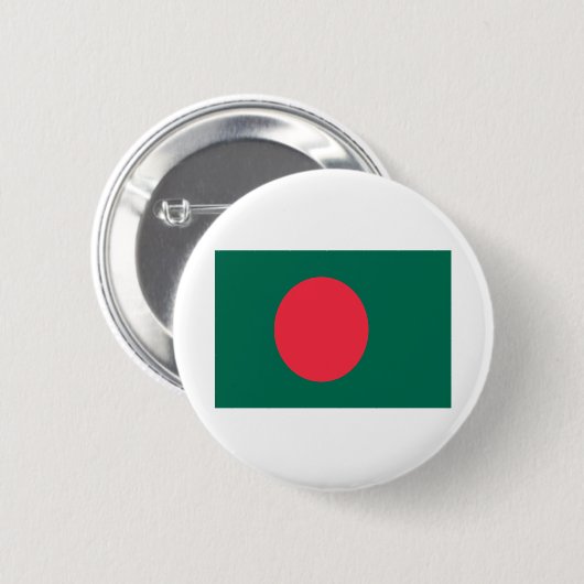 Vlag van Bangladesh Ronde Button 5,7 Cm (Voorkant /achterkant)