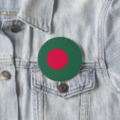 vlag van Bangladesh Ronde Button 7,6 Cm (In situ)