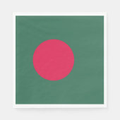 vlag van Bangladesh Servet (Voorkant)
