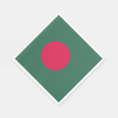 vlag van Bangladesh Servet (Hoek)