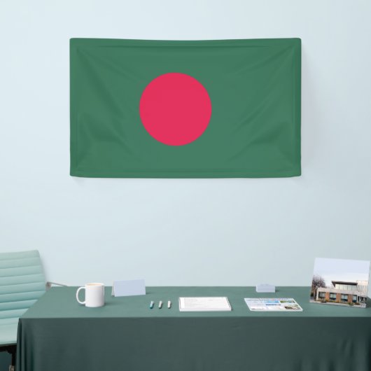 vlag van Bangladesh Spandoek (Beurs)