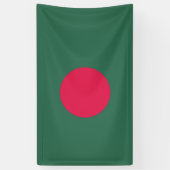 vlag van Bangladesh Spandoek (Verticaal)