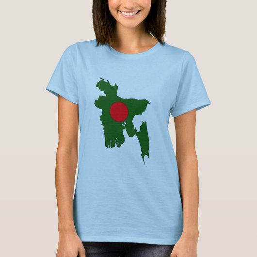 vlag van Bangladesh T-shirt (Voorkant)