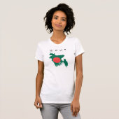 vlag van bangladesh t-shirt (Voorkant volledig)