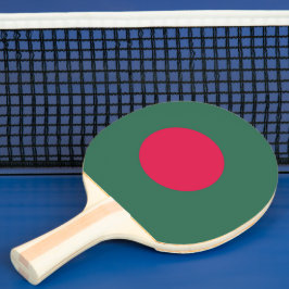 vlag van Bangladesh Tafeltennisbatje