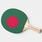 vlag van Bangladesh Tafeltennisbatje (Zijkant)