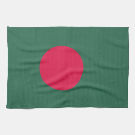 vlag van Bangladesh Theedoek (Horizontaal)