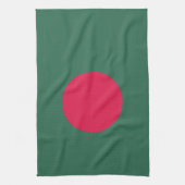 vlag van Bangladesh Theedoek (Verticaal)