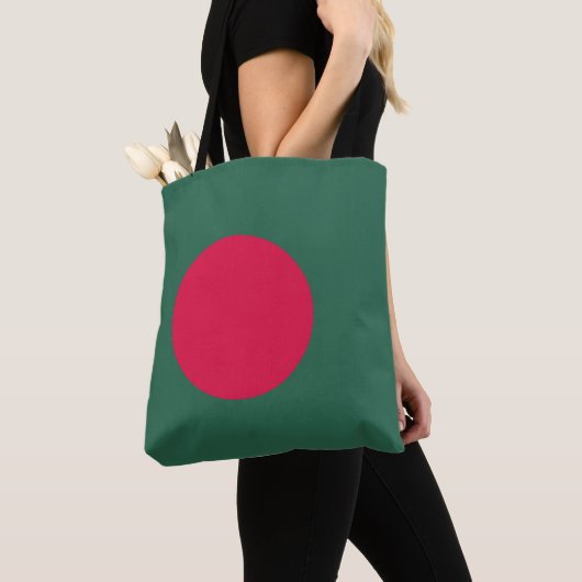 vlag van Bangladesh Tote Bag (Dichtbij)