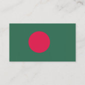 vlag van Bangladesh Visitekaartje (Voorkant)