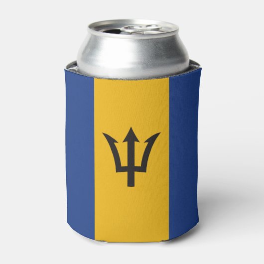 vlag van Barbados Blikjeskoeler (Blikje Voorkant)