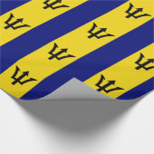 Vlag van Barbados Cadeaupapier (Hoek)
