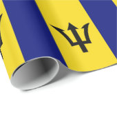 Vlag van Barbados Cadeaupapier (Rol Hoek)