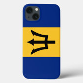 Vlag van Barbados Case-Mate iPhone Case (Achterkant)