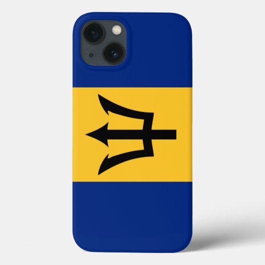 Vlag van Barbados Case-Mate iPhone Case (Achterkant)