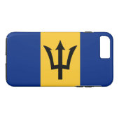 Vlag van Barbados Case-Mate iPhone Case (Achterkant (Horizontaal))