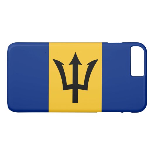Vlag van Barbados Case-Mate iPhone Case (Achterkant (Horizontaal))