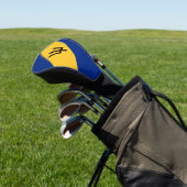 Vlag van Barbados Golfheadcover (Insitu)