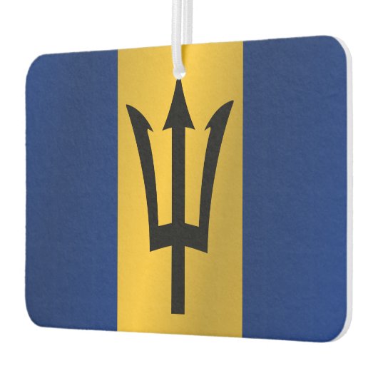 Vlag van Barbados Luchtverfrisser (Links)