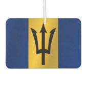 Vlag van Barbados Luchtverfrisser (Voorkant)