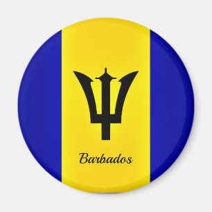 Vlag van Barbados Magneet