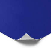 Vlag van Barbados Poster (Hoek)