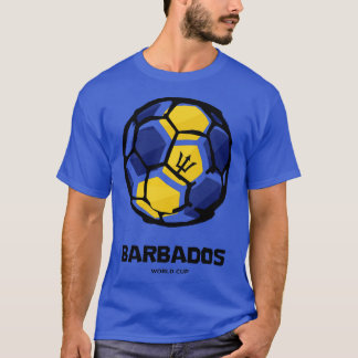 Vlag van Barbados T-shirt