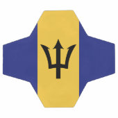 Vlag van Barbados Voetbal (Enkel)