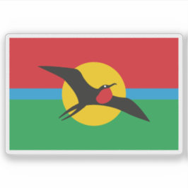 Vlag van Barbuda, Antigua en Barbuda Sticker