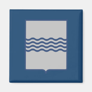 Vlag van Basilicata (Italië) Magneet