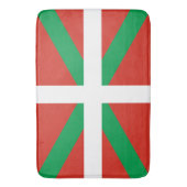 Vlag van Baskenland Badmat (Voorkant Verticaal)