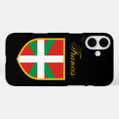 Vlag van Baskenland Case-Mate iPhone Case (Achterkant (horizontaal))