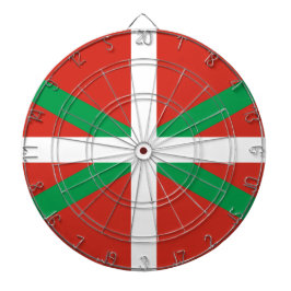 Vlag van Baskenland Dartbord