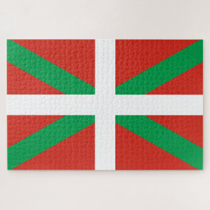 Vlag van Baskenland Legpuzzel