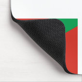 Vlag van Baskenland Muismat (Hoek)