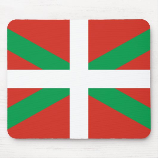 Vlag van Baskenland Muismat (Voorkant)