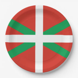 Vlag van Baskenland Papieren Bordje