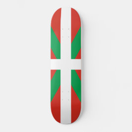 Vlag van Baskenland Persoonlijk Skateboard