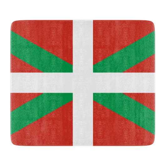 Vlag van Baskenland Snijplank (Voorkant)