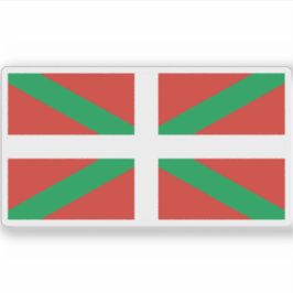 Vlag van Baskenland Sticker