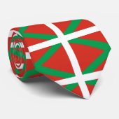 Vlag van Baskenland Stropdas (Opgerold)