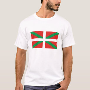 Vlag van Baskenland T-Shirt