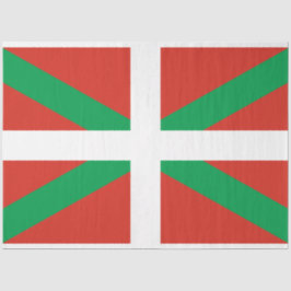 Vlag van Baskenland Tissuepapier