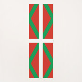 Vlag van Baskenland Yogamat (Voorkant)