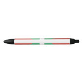 Vlag van Baskenland Zwarte Inkt Pen (Voorkant)