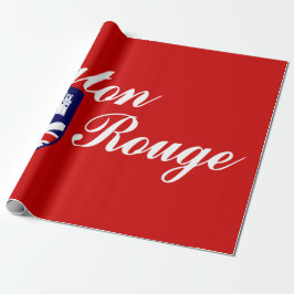 Vlag van Baton Rouge (Louisiana) Cadeaupapier