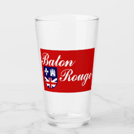 Vlag van Baton Rouge (Louisiana) Glas