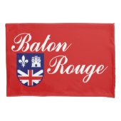 Vlag van Baton Rouge (Louisiana) Kussensloop (Voorkant-Links)